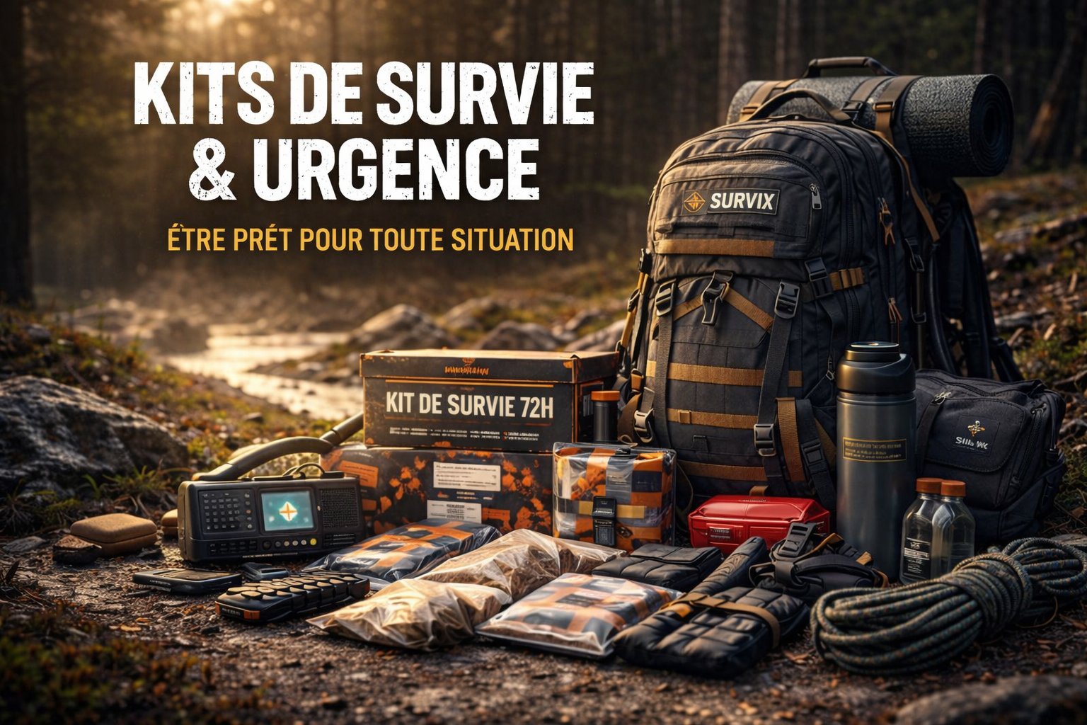 KITS DE SURVIE & URGENCE – SURVIX