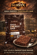 SurviX High Energy Bar – Barre Chocolat Haute Performance