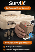 SurviX™ AirCube – Gonfleur Électrique Compact & Ultra Rapide