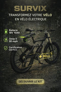 Kit Moteur Électrique Vélo SurviX