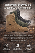 Bottes Tactiques SurviX – Résistance Sans Compromis