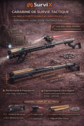Carabine de Survie Tactique SurviX – Performance, Précision et Légèreté