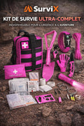 Kit de survie & hygiène féminin premium – SOS & sécurité pour voyage et outdoor