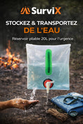 SurviX – 20 Litres d’Eau, Quand Chaque Goutte Compte