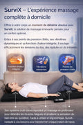 Matelas de massage intelligent SurviX – Détente profonde, récupération & bien-être total