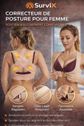 Soutien-Gorge Correcteur de Posture – Maintien & Confort Optimal SurviX